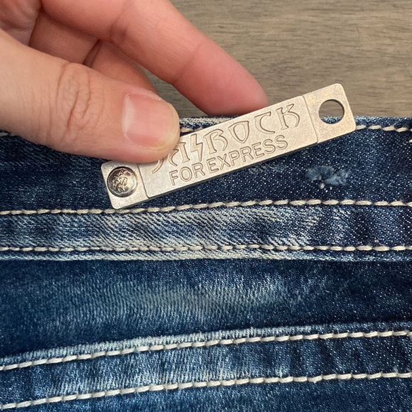 Rerock for Express Jeans Skinny Jeans Womens Size 2L - Picture 10 of 14